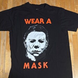 Halloween II Wear a Mask Michael Myers Tshirt